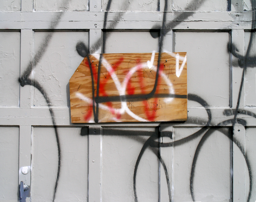 no parking, citi wallz series, by Naomi Pitcairn